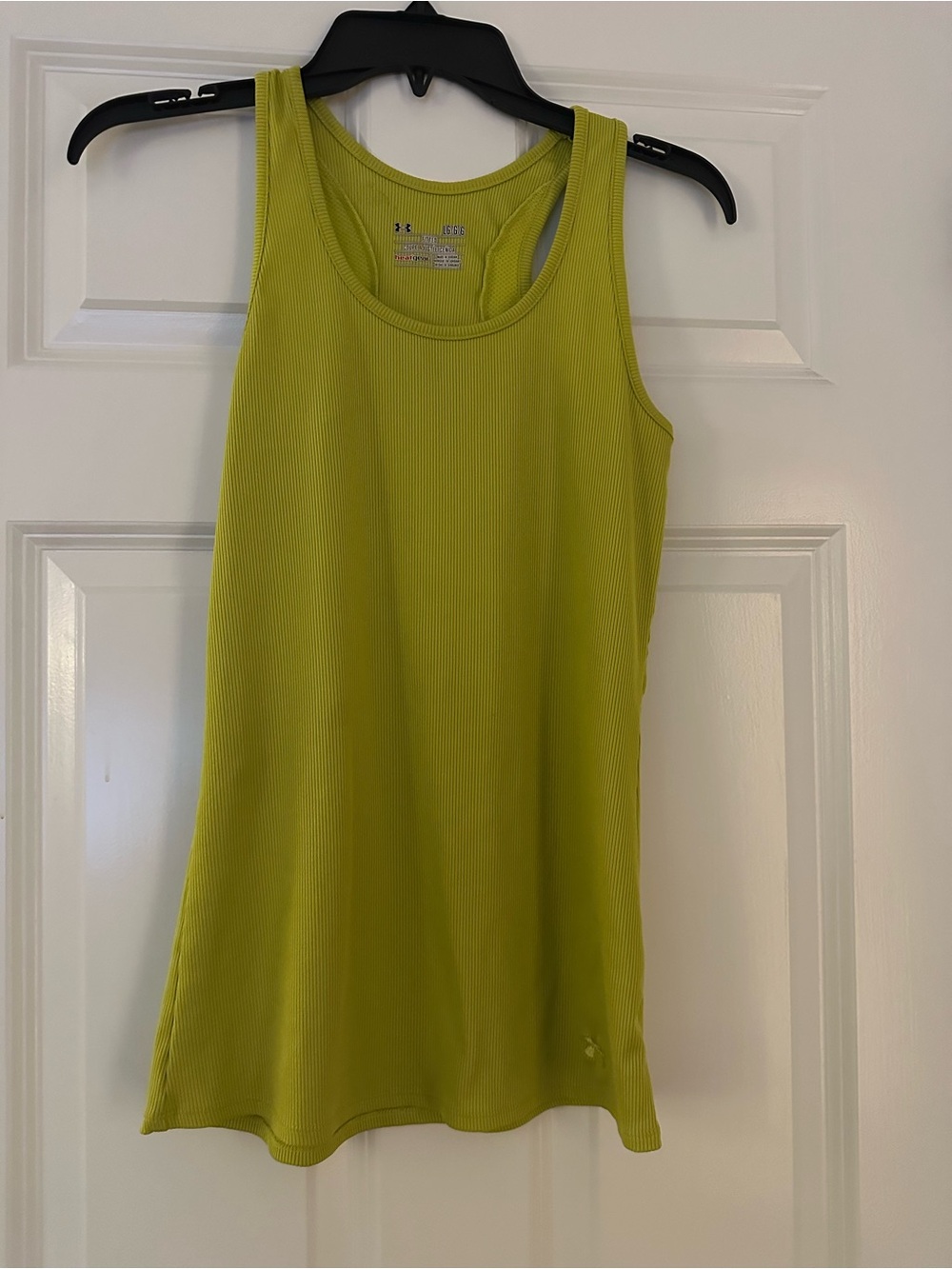 Under Armour Women's Lime Racerback Ribbed Tank Top
